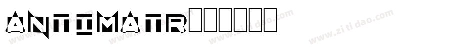 Antimatr字体转换