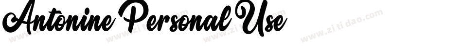 Antonine-Personal-Use字体转换