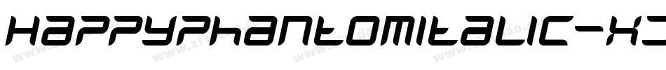 HappyPhantomItalic-XJLZ字体转换