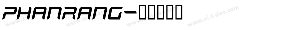 PHANRANG字体转换