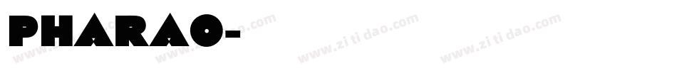 Pharao字体转换