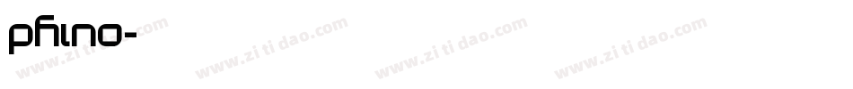 Phino字体转换
