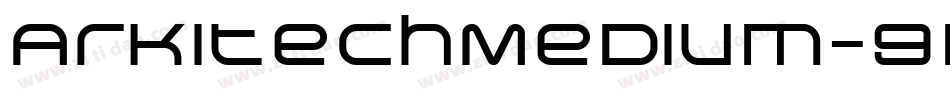 ArkitechMedium-9mn7字体转换
