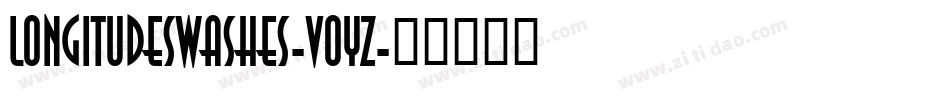LongitudeSwashes-v0yZ字体转换