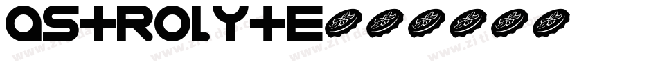 Astrolyte字体转换