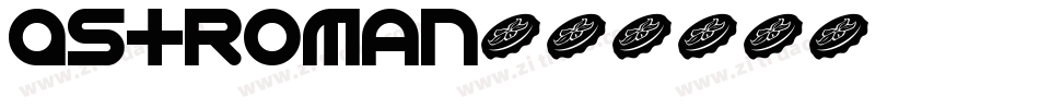 Astroman字体转换