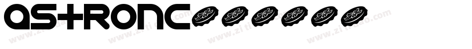 AstronC字体转换
