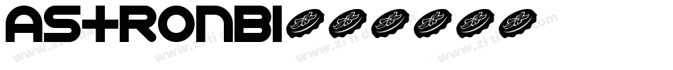 astronbi字体转换