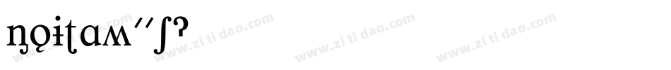 BoitaW01字体转换