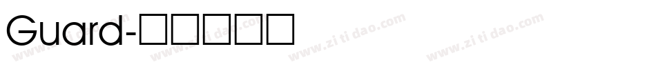 Guard字体转换