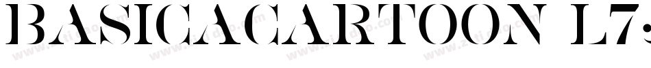 BasicaCartoon-l7jX字体转换
