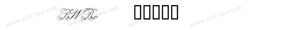 42-BWBe3字体转换