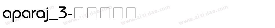 aparaj_3字体转换