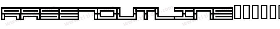 RASE1OUTLINE字体转换