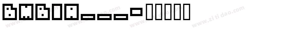 BMBIA___字体转换