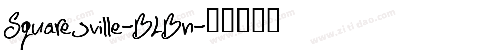 Squaresville-BLBn字体转换