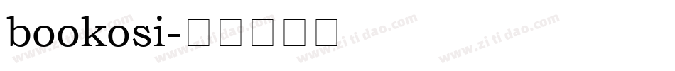 bookosi字体转换