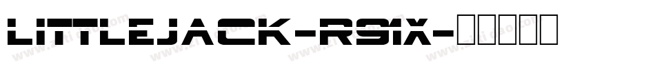 LittleJack-r91x字体转换