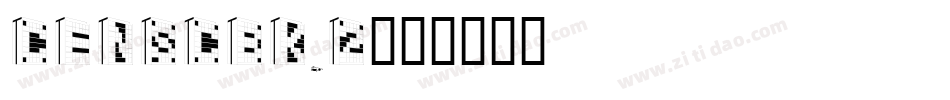 CENSCBK_2字体转换