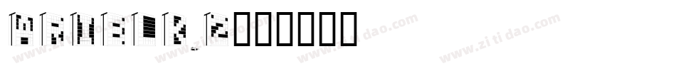 ariblk_2字体转换