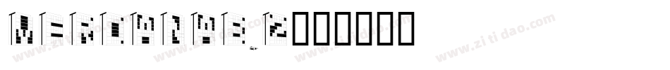 verdanab_2字体转换