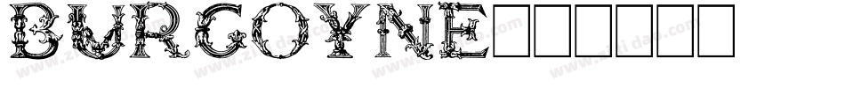 BURGOYNE字体转换