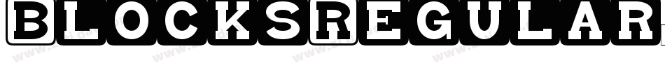 BlocksRegular-YyeL字体转换