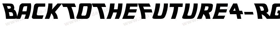 BackToTheFuture4-RgWA字体转换