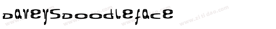 DaveysDoodleface字体转换