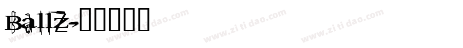 Ballz字体转换