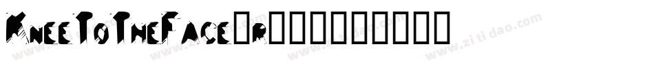 KneeToTheFace-r429字体转换