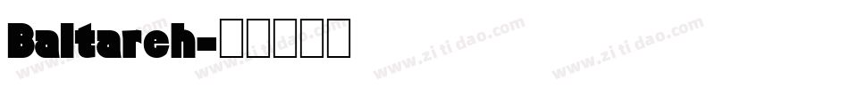 Baltareh字体转换