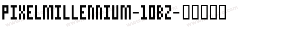 PixelMillennium-1oBZ字体转换