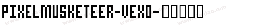 PixelMusketeer-vEXO字体转换