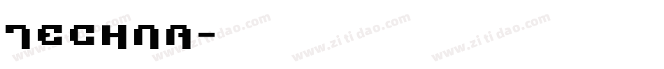 Techna字体转换