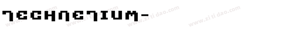 Technetium字体转换