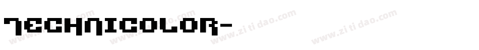 Technicolor字体转换