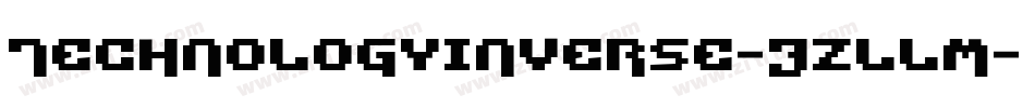 TechnologyInverse-3zlLM字体转换