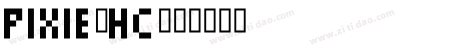 Pixie-HC字体转换