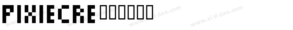 pixiecre字体转换