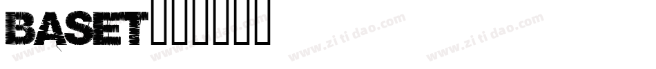 BASET字体转换