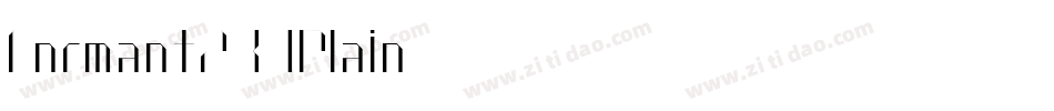 Formant237Plain字体转换