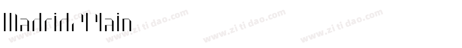 Madrid2Plain字体转换