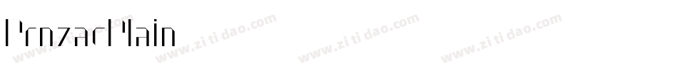 ProzacPlain字体转换