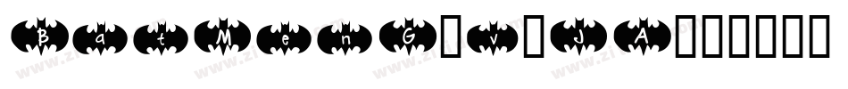 BatMenG-v5JA字体转换