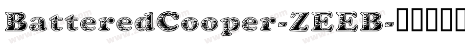 BatteredCooper-ZEEB字体转换