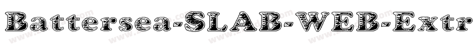 Battersea-SLAB-WEB-Extrabold-2字体转换