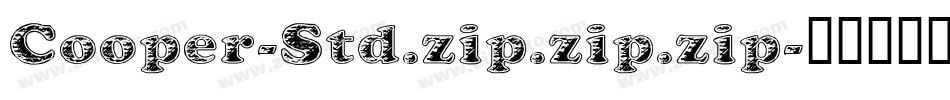 Cooper-Std.zip.zip.zip字体转换