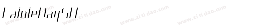 LainieDaySH字体转换