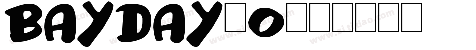Bayday_0字体转换